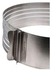 Cake Slicing Ring - 16-20cm - Silver