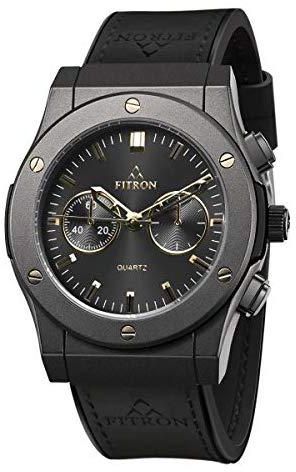 Fitron Casual Watch For Men Analog Silicone - 8433M