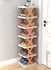 Plastic Door Shoe Rack Simple Multi-layer Shoe Cabinet Bathroom Local Space Layered Shoe Storage Organizer