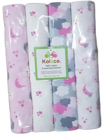 CLEARANCE OFFER Fashion Kolaco Assorted Cotton Flannel Receiving Blanket