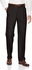 Haggar Men's Premium Comfort Classic Fit Pleat Expandable Waist Pant, Black, 42Wx30L