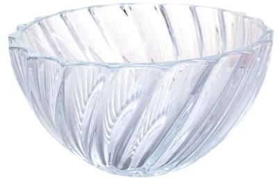 Bohemia Crystal Stripped Serving Bowl