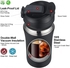 380ml Thermal Mug, Hot And Cold, With Two Drinking Places