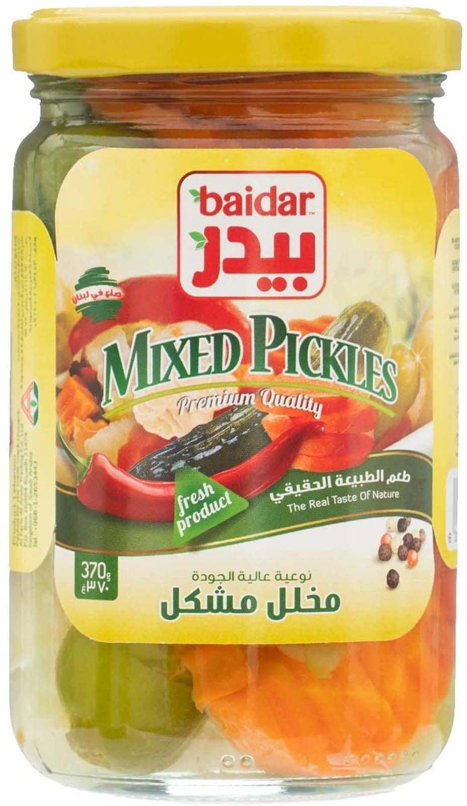 Baidar mixed pickles 370g