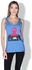 Creo Star Wars Movie Posters Tanks Tops for Women - S, Blue