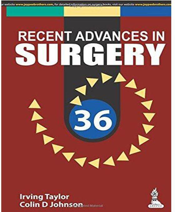 Generic Recent Advances in Surgery: Vol. 36