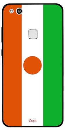Thermoplastic Polyurethane Protective Case Cover For Huawei P10 Lite Nigeria Flag