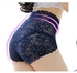Fashion 3Pcs For Plus Size Women Breathtaking Laced Highwaist Panty