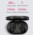 Wireless Bluetooth Earphones A6S Stereo Sound Headphones Sport Noise Cancelling Mini Earbuds For Xiaomi Samsung Smart Phones