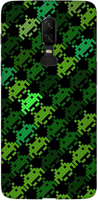 Stylizedd OnePlus 6 Slim Snap Basic Case Cover Matte Finish - Invader Matrix