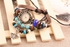 Vintage Female Style Watch with Butterfly Pendant and Knitting Leather Watch Band
