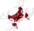 FQ777 951W 2.4GHz 4CH 6 Axis Gyro Mini RC Racing Quadcopter 30W HD Camera WiFi FPV Real Time Transmission - Red