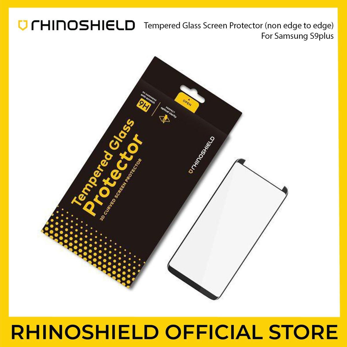 RhinoShield 9H Tempered Glass Screen Protector for Samsung Galaxy S9 Plus (Non Edge to Edge)
