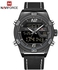 Naviforce NF 9128 Top Brand Men Fashion Sport Leather Watch
