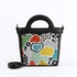 CANVA black top handle handbag shapes Crossbody Bags, Top Handle Handbag For Women
