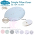Comfy Living Dimple Pillow Cover 32 x 24 x 3.5cm - 1pc (8 Colors)