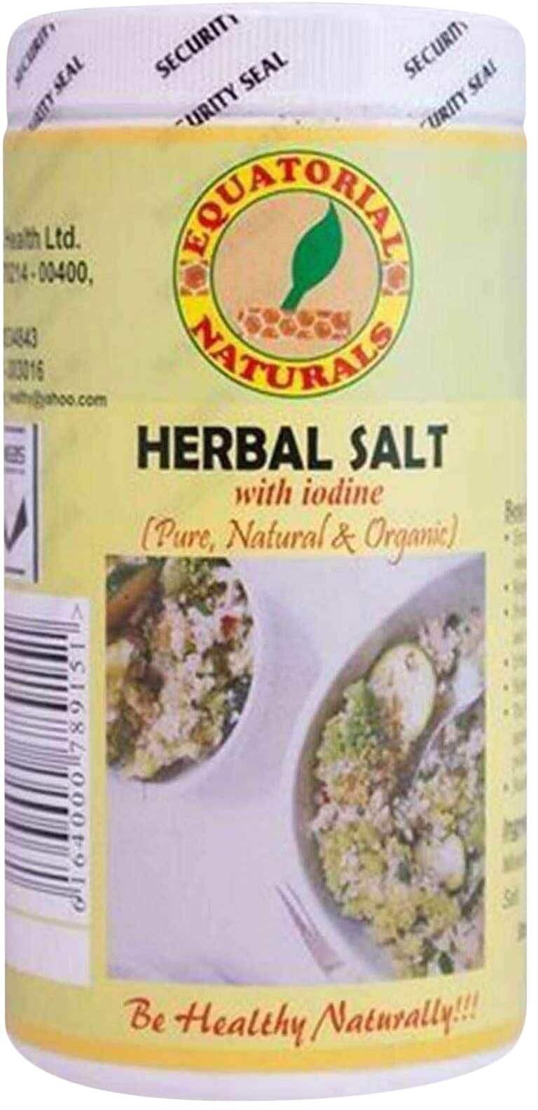 Equatorial Naturals Iodine Herbal Salt 200g