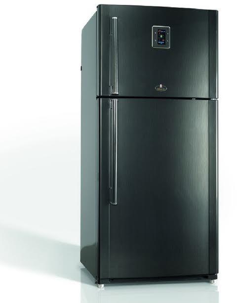 Kiriazi KH N625/1 Inverter Refrigerator Nofrost Digital - Black