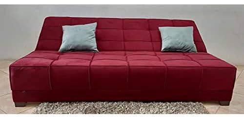 rango Three Seater Sofa Dark Red