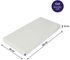 Clevamama Anti-Allergy Mattress Cot Bed Size - White