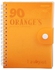 دفتر ناينتي مسطر من مينترا مقاس A6 برتقالي – 90 ورقة مسطر - ورق برتقالي فاتح