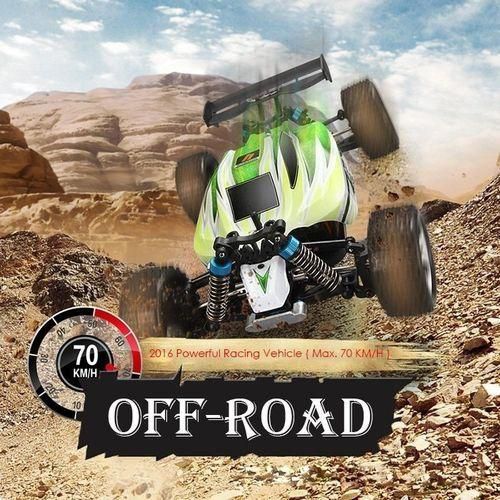 Universal WLtoys A959 - B 1 / 18 70km/h 4WD Off-road Vehicle 2.4G 540 Brushed Motor High Speed RC Car