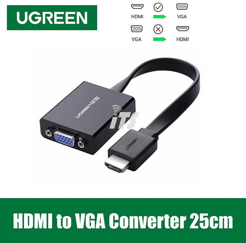 UGREEN HDMI to VGA Converter 25cm (40248)
