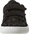 Puma JL Suede AOP V PS Sneaker For Kids (Black - 29 EU)