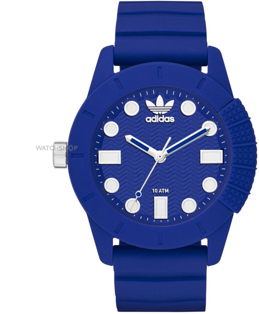 Adidas Unisex Blue Dial Silicone Band Watch - ADH3103