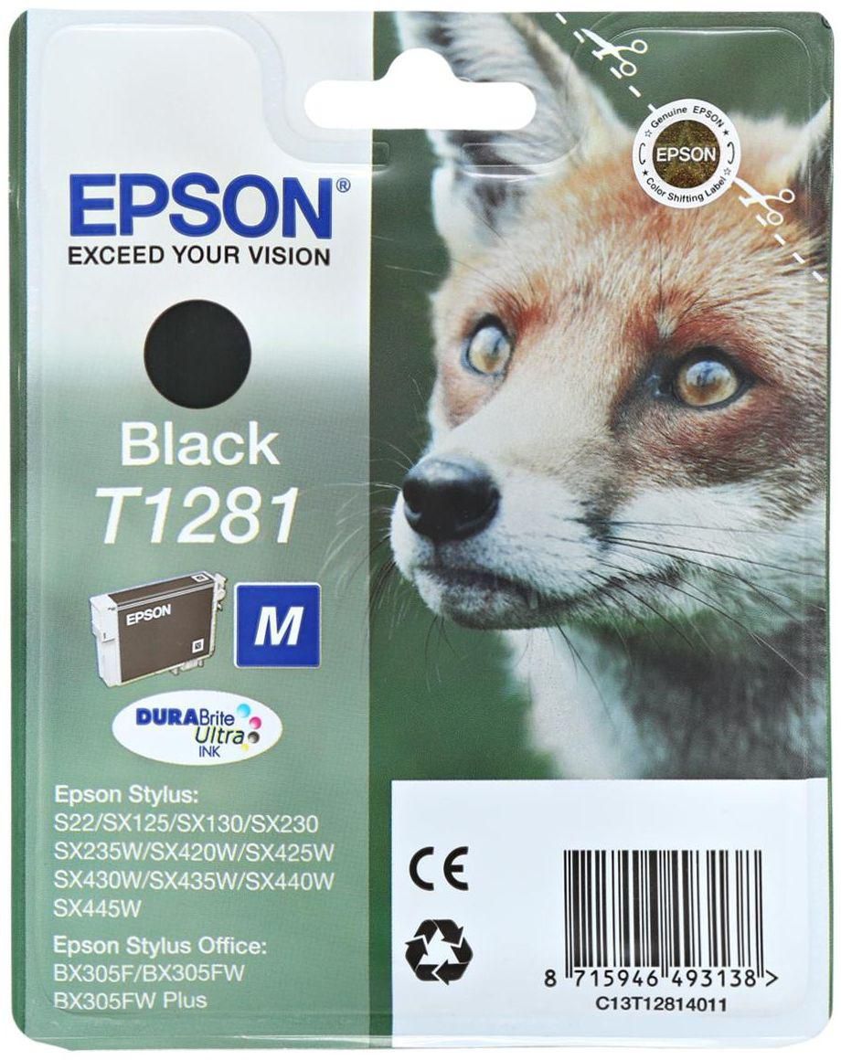 Epson Toner Cartridge - T-1281, Black