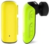 Roman R550 Bluetooth 4.1 Remote Capture Two Phones Connect Headset Yellow