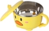 Get Falmer Plastic Food Storage Bowl, Stainless Steel Core, 13.5 cm - Yellow with best offers | Raneen.com