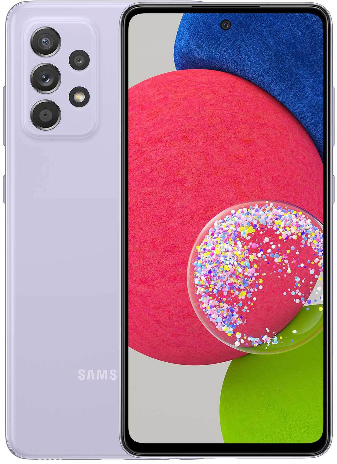 Samsung Galaxy A52s - 6.5-inch 128GB/8GB Dual SIM 5G Mobile Phone - Awesome Violet