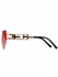 Outdoor Love Heart Embellished Rimless Sunglasses