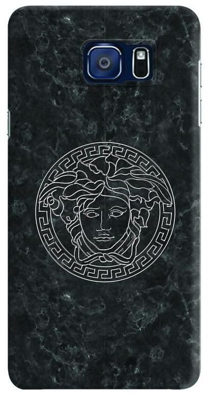 Stylizedd Samsung Galaxy S6 Edge Plus Slim Snap case cover Matte Finish - Face of marble (Black)