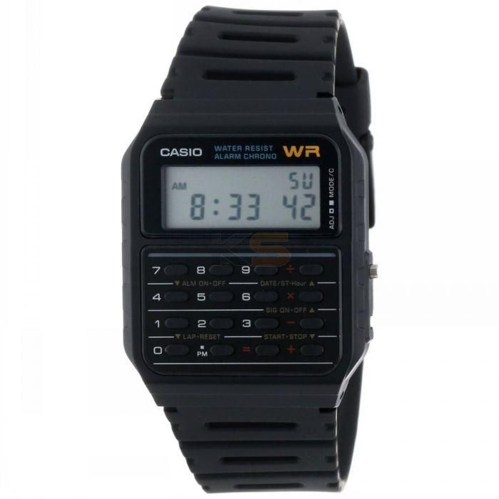 Casio CA53W Unisex Calculator Digital Dial Black Resin Band Watch