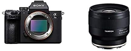 Sony Alpha A73 Full Frame Mirrorless Camera Ilce7M3 - Black, Body Only With Tamron 35Mm F/2.8 Di Iii Osd M1:2 Lens For Sony Full Frame/Aps-C E-Mount