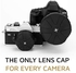 Kuvrd Universal Lens Cap 2.0 - Fits 99% DSLR Lenses, Element Proof, Lifetime Coverage, Magnum, 2-Pack