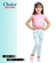 Choice Girls' Pajama Set, Chic Design - Pink
