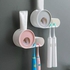 Generic Classy Toothpaste Dispenser And Toothbrush Holder