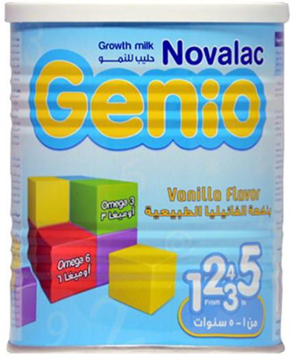 Novalac Genio 3 Milk Powder Vanilla Flavor - 400 g