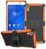 Ozone Tough Shockproof Hybrid Case Cover with Screen Protector for Sony Xperia Z4 Orange