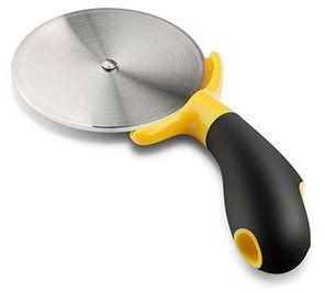 Kitchen Tools Pizza Cutter Wheel Rocker Pie Slicer with No-Slip Grip Handle