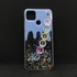 Transparent Glitter Back Cover With Toys Chain For Realme C21y