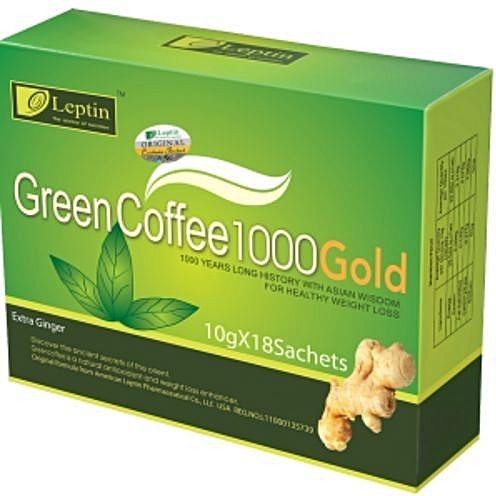 Leptin Green Coffee 1000 Gold