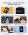 Buy GOLEGO Smart Watch Fitness Tracker for Android iOS IP68 Waterproof with Heart Rate and Sleep Monitor Smart Bracelet  for Men Women-Apricot Online in Saudi Arabia. 916222245