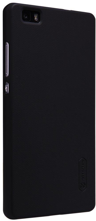 Huawei P8 LITE Super Frosted Shield Hard Case with Screen Protector (BLACK)