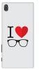Stylizedd Sony Xperia Z5 Premium Slim Snap Case Cover Matte Finish - I Love Glasses