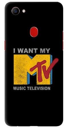 Protective Case Cover For Oppo F7 I Want My MTV