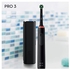 Oral-B Pro 3 - 3500 - Black Electric Toothbrush, 1 Handle with Visible Pressure Sensor, 1 Toothbrush Head, 1 Travel Case, Designed By Braun